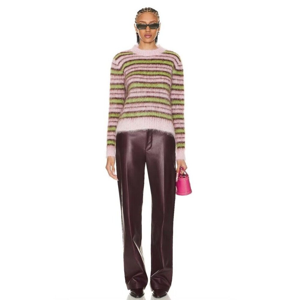 Marni Long Sleeve Sweater Quartz Pink Mohair - Picture 4 of 4